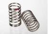 Traxxas Spring Shock (nickel finish) (GTR) (2.77 rate pink) (1 pair)