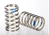 Traxxas Spring Shock (nickel finish) (GTR) (2.925 rate blue) (1 pair)