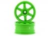 Traxxas 1:16 Rally Wheels - Volk Racing TE37 (Ken Block Green) (2)