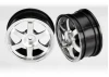 Traxxas Officially Licensed Volk Racing TE37 Wheels (satin chrome/chrome)