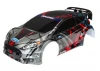 Traxxas Body Ford Fiesta ST Rally (painted decals applied)