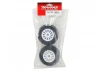 Traxxas Tires wheels assembled glued (White wheels BFGoodrich Rally gravel pattern S1 compound tires foam inserts) (2)