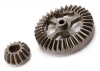 Traxxas Ring gear differential/ pinion gear differential (metal)
