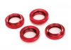 Traxxas X-MAXX Spring retainer (adjuster) red-anodized Aluminium GTX Shocks (4) (assembled with o-ring)