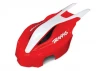 Traxxas Canopy front red/white Aton