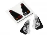 Traxxas Tail light housing (2)/ lens (2)/ decals (left right)