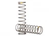 Traxxas Springs Shock (natural finish) (GTS) (0.22 rate yellow stripe) (2)