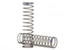 Traxxas Springs Shock (natural finish) (GTS) (0.61 rate blue stripe) (2)