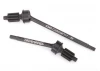 Traxxas Axle shaft front heavy duty (left right)/ portal drive input gear (machined) (2) (assembled)