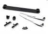 Traxxas Door handles left right/ windshield wipers left right/ retainers (3)/ 1.6x5 BCS (self-tapping) (4)
