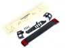 Traxxas Tailgate panel/ tailgate retainers (2)/ tailgate mount/ tail light lens (2) (left right)/ 2.5x8 BCS (4) (fits 8111 body)