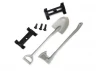 Traxxas Shovel/ axe/ accessory mount/ mounting hardware