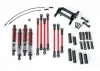 Traxxas Long Arm Lift Kit TRX-4 complete (includes red powder coated links red-anodized Shocks)