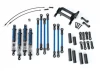 Traxxas Long Arm Lift Kit TRX-4 complete (includes blue powder coated links blue-anodized Shocks)