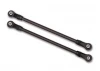 Traxxas Suspension links rear lower (2) (5x115mm steel) (assembled with hollow balls) (for use with 8140 TRX-4 Long Arm Lift Kit)