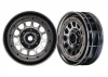 Traxxas Wheels Method 105 1.9 (black chrome beadlock) (beadlock rings sold separately)