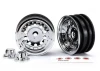 Traxxas Wheels 1.9 chrome (2)/ center caps (2)/ decal sheet (requires 8255A extended stub axle)