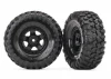 Traxxas Tires and wheels assembled glued (TRX-4 Sport wheels Canyon Trail 1.9 tires) (2)