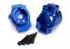 Traxxas Portal drive axle mount rear 6061-T6 Aluminium (blue-anodized) (left and right)/ 2.5x16 CS (4)