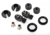 Traxxas Caps spring retainers GTS Shocks (upper cap (2)/ hollow balls (4)/ bottom cap (2)/ upper retainer (2)/ lower retainer (2)