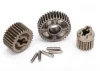 Traxxas Gear set transmission metal (includes 18T 30T input gears 36T output gear 2x10.3 pins (5)