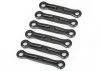 Traxxas Camber link/toe link set (plastic/ non-adjustable) (front rear)