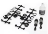 Traxxas Ultra Shocks (grey) (short) (includes spring pre-load spacers) (2)