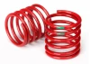 Traxxas Spring Shock (red) (4.075 rate green stripe) (2)