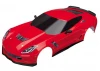 Traxxas Body Chevrolet Corvette Z06 red (painted decals applied)