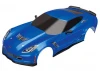 Traxxas Body Chevrolet Corvette Z06 blue (painted decals applied)