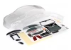 Traxxas Body Cadillac CTS-V (clear requires painting)/ decal sheet (includes side mirrors spoiler mounting hardware)