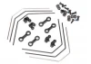 Traxxas Sway bar kit 4-Tec 2.0 (front and rear) (includes front and rear sway bars and adjustable linkage)
