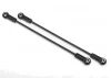 Traxxas Suspension link rear (upper) (steel) (4x206mm center to center) (2) (assembled with hollow balls)