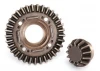 Traxxas Ring gear differential/ pinion gear differential (rear)