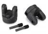 Traxxas Yokes transmission (2)/ 4x15mm screw pins (2)
