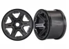 Traxxas Wheels 3.8 (black) (2) (17mm splined)