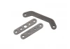 Traxxas Bulkhead tie bar rear upper (1)/ lower front (1)/ lower rear (1) (steel)