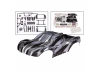 Traxxas MAXX Slash Bodyshell - ProGraphix Half Painted
