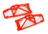Traxxas Suspension arms, lower, red (left and right, front or rear) (2)