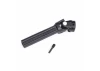 Traxxas Differential output yoke assembly, front or rear, MAXX Duty steel core (1) (assembled with external-splined half shaft)