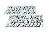 Traxxas Decal sheets, Slash Mudboss (2)