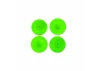 Traxxas Wheel discs (green) (4)