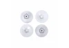 Traxxas Wheel discs (white) (4)