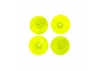 Traxxas Wheel discs (yellow) (4)