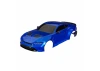 Traxxas Body, Ford Mustang, complete (blue) (painted, decals applied) (includes side mirrors, spoiler, grilles, vents, + clipless mounting)