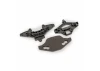Traxxas Bumper, front (1 each, upper, lower, + foam)