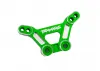 Traxxas Shock tower, front, 6061-T6 aluminium (green-anodised)/ 3x15mm BCS (with threadlock) (2)