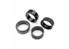 Traxxas Tyres, 1.9 Drift (2 dots, soft, smooth surfaces) (front) (2)/ rubber inserts (2)