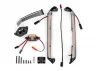 Traxxas LED light set, Red, complete (underbody) (fits 4-Tec 2.0 or 4-Tec Drift)