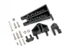 Traxxas Rudder mount/ steering arm/ drive strut mount/ hull water outlet/ mounting hardware